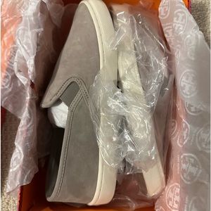 Brand new Tory Burch slip-on sneaker in dust storm